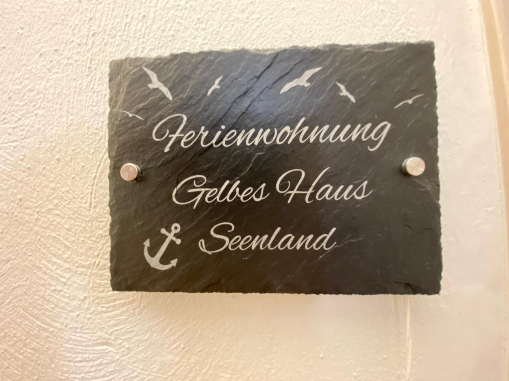 Gelbes Haus Seenland Ferienwohnungen Xl Elsterheide Eksteriør billede